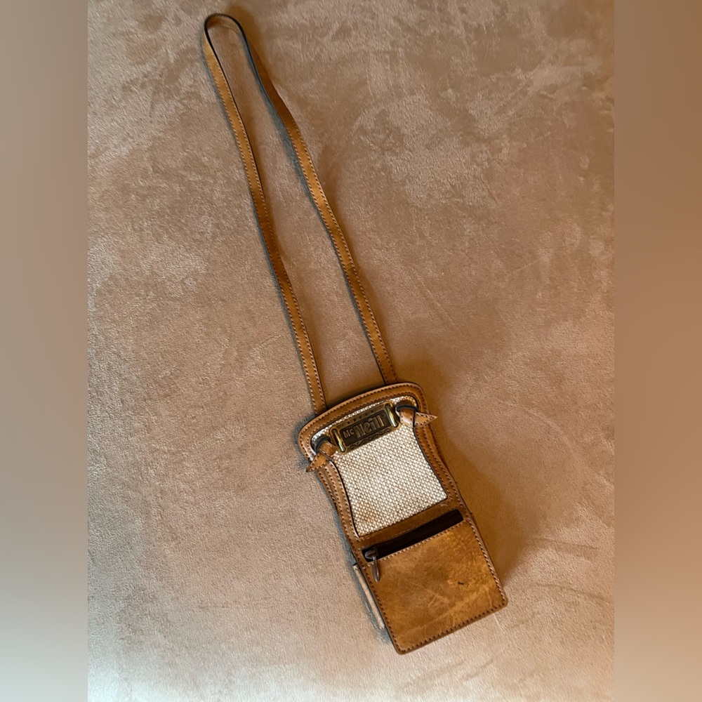 Vintage Leather Cigarette Pack and Lighter Case Holder